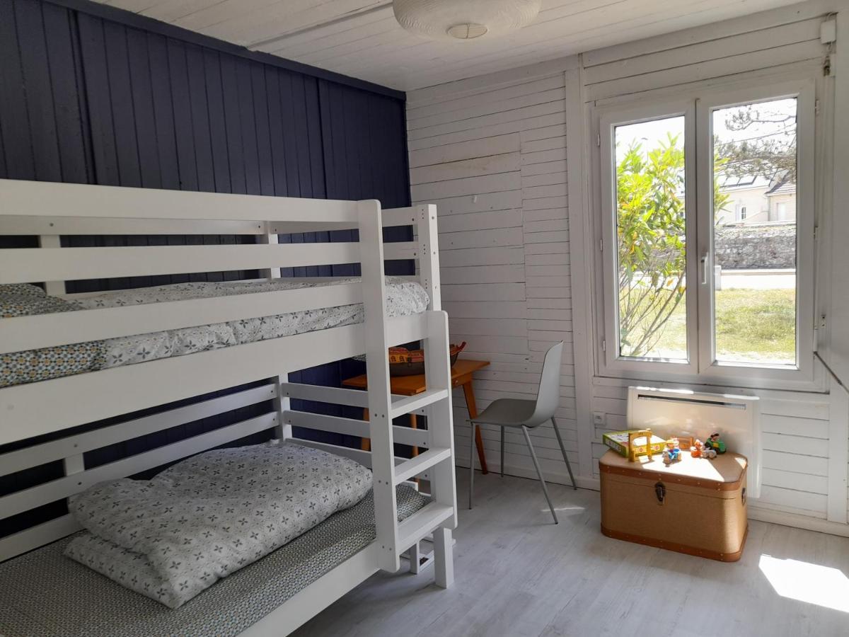 Maison Les Pieds Dans La Mer Quineville Bagian luar foto