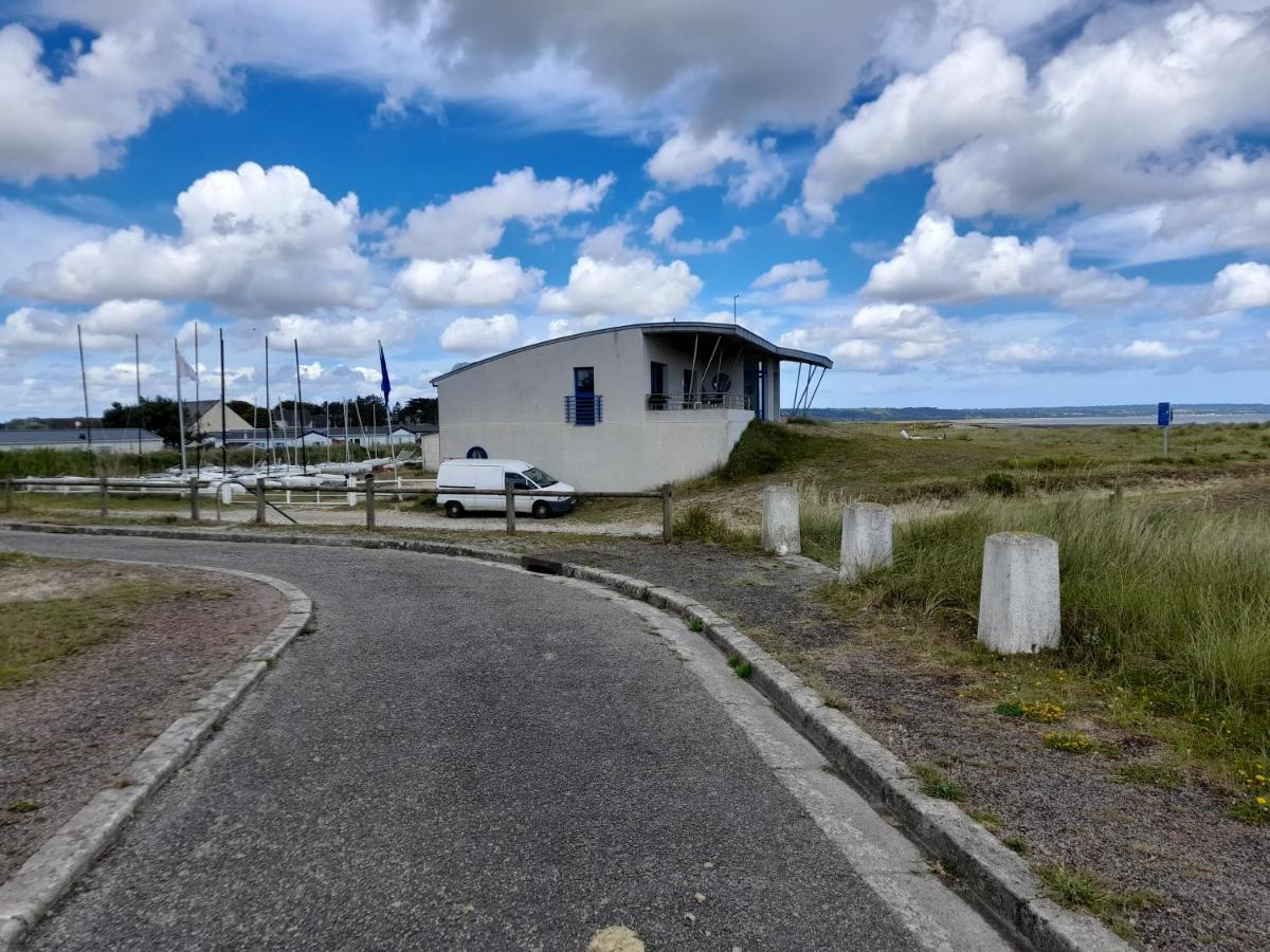Maison Les Pieds Dans La Mer Quineville Bagian luar foto